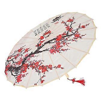 Reusable Decorative Stage Umbrella, Round Paper Dance Umbrella for Parties, Celebrations, Stage Shows - 84cm, 1 Pack
