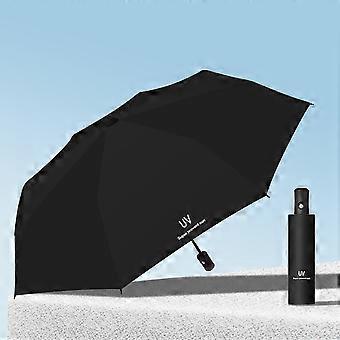 Portable rain sun umbrellas for travel One Handed Operate Folding Umbrellas Sudden Heavy Rain and Stormy Weather