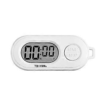 Brelok do kluczy z timerem sportowym i wyświetlaczem LCD, kieszonkowy, cyfrowy zegar odliczający czas do różnych scenariuszy