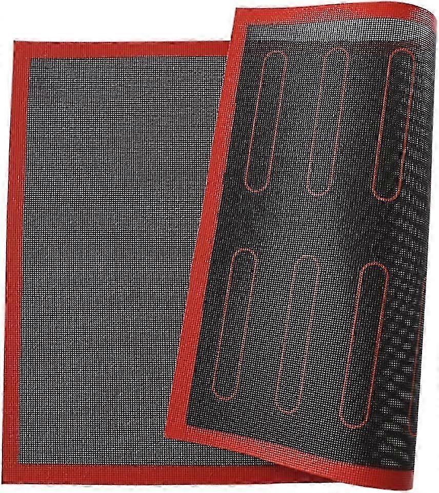 Silicone Baking Mat, Non Stick Eclair Baking Mat Reusable Cooking Sheet Oven