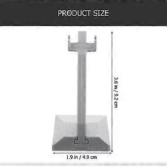 2pcs Aircraft Models Stand Airplane Holder Plastic Display Stands Plane Model Showing Stand Kids Collection Gift