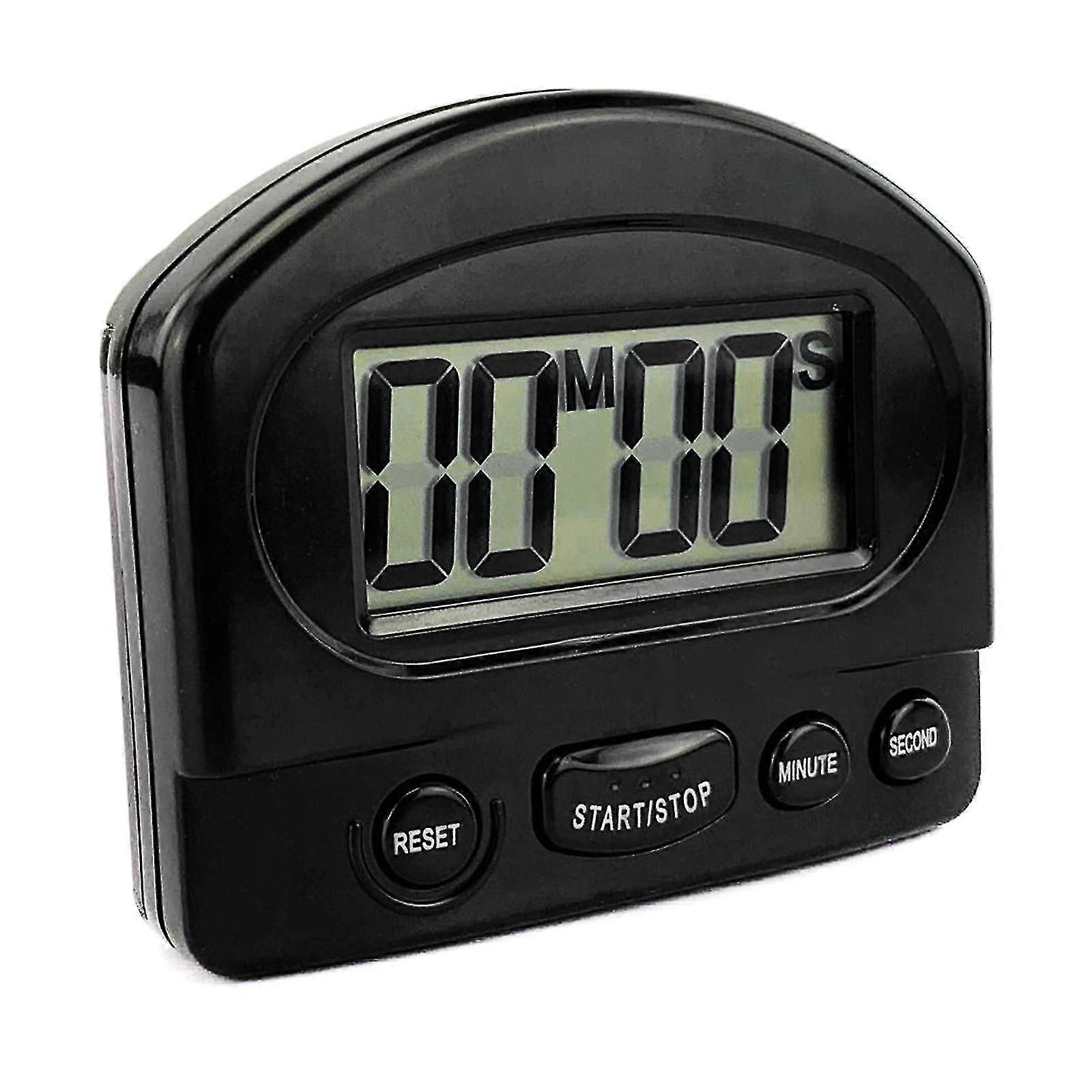 Digital Kitchen Timer Magnetic Back With Stand/hanging Lcd Display For Cooking