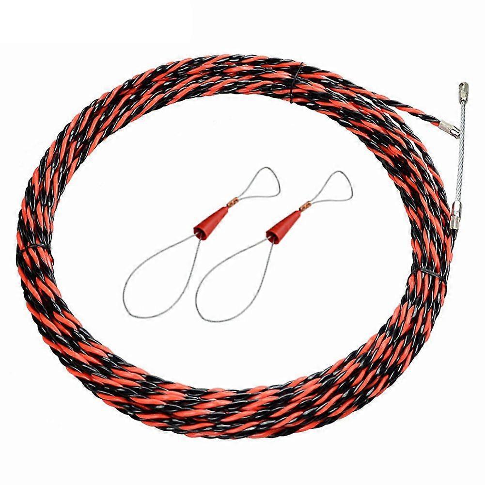 5/10/15m Electrical Cable Wire Threader Lead Puller Electrician Threading Device QinHai