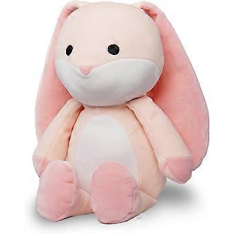 Rosa Hase Kaninchen Plüsch - 10 Zoll Kuscheltier Plüschtier - Plüschtier und Squishy Kaninchen mit weichem Stoff und Füllung - süßes Spielzeug Geschenk