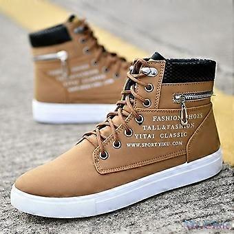 Scarpe casual da uomo di nuova moda hip-hop stile scarpe da ginnastica alte stivali di tela