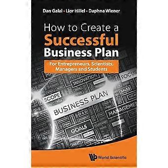How To Create A Successful Business Plan For Entrepreneurs Scientists Managers And Students