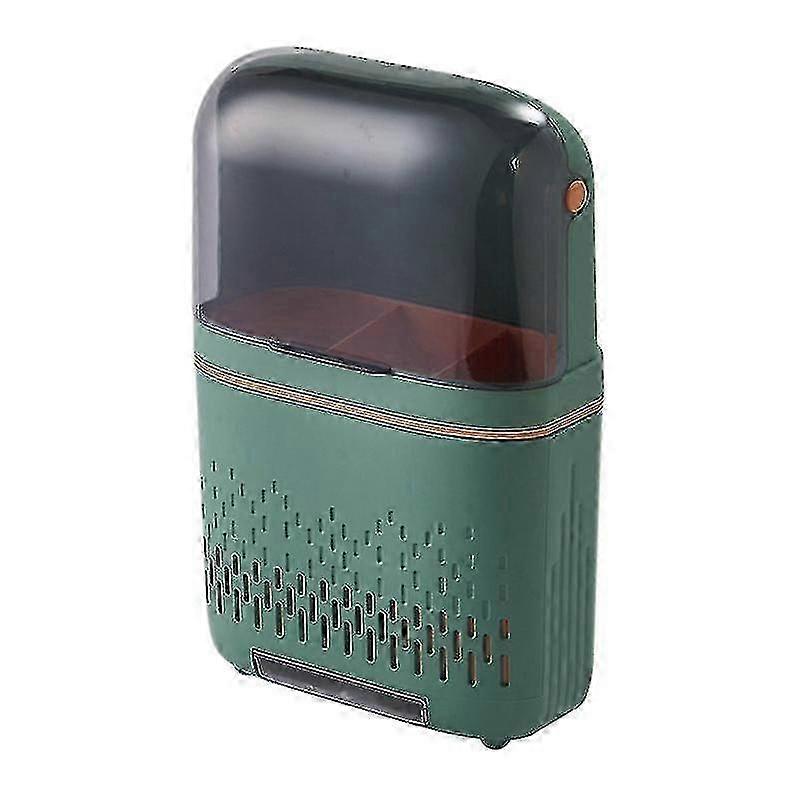 Multifunctional Dustproof Tableware Rack Knife Holder(green)
