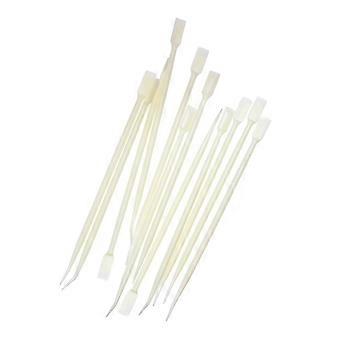 Eyelash Curl Tool for Reliable Lash Lift 50Pcs Beige Plastic Sticks