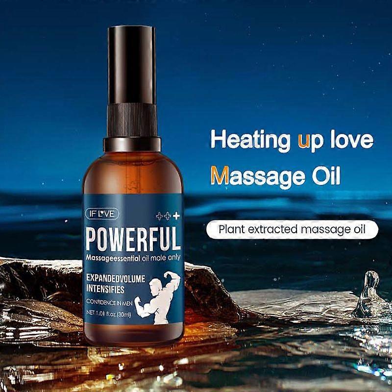 Privates Massageöl für Männer
