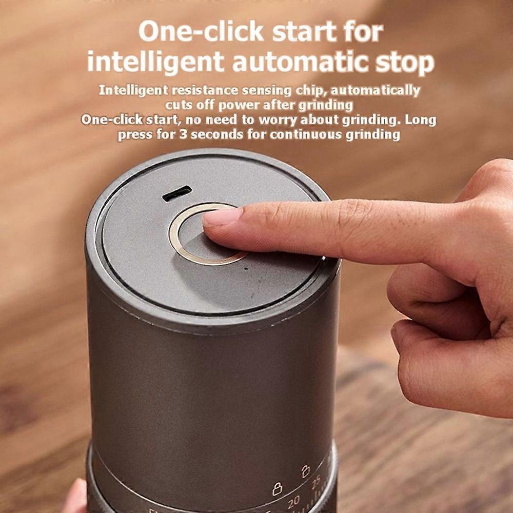 Rechargeable Coffee Grinder Household Small Bean Grinder Portable Grinder Automatic Coffee Machine A