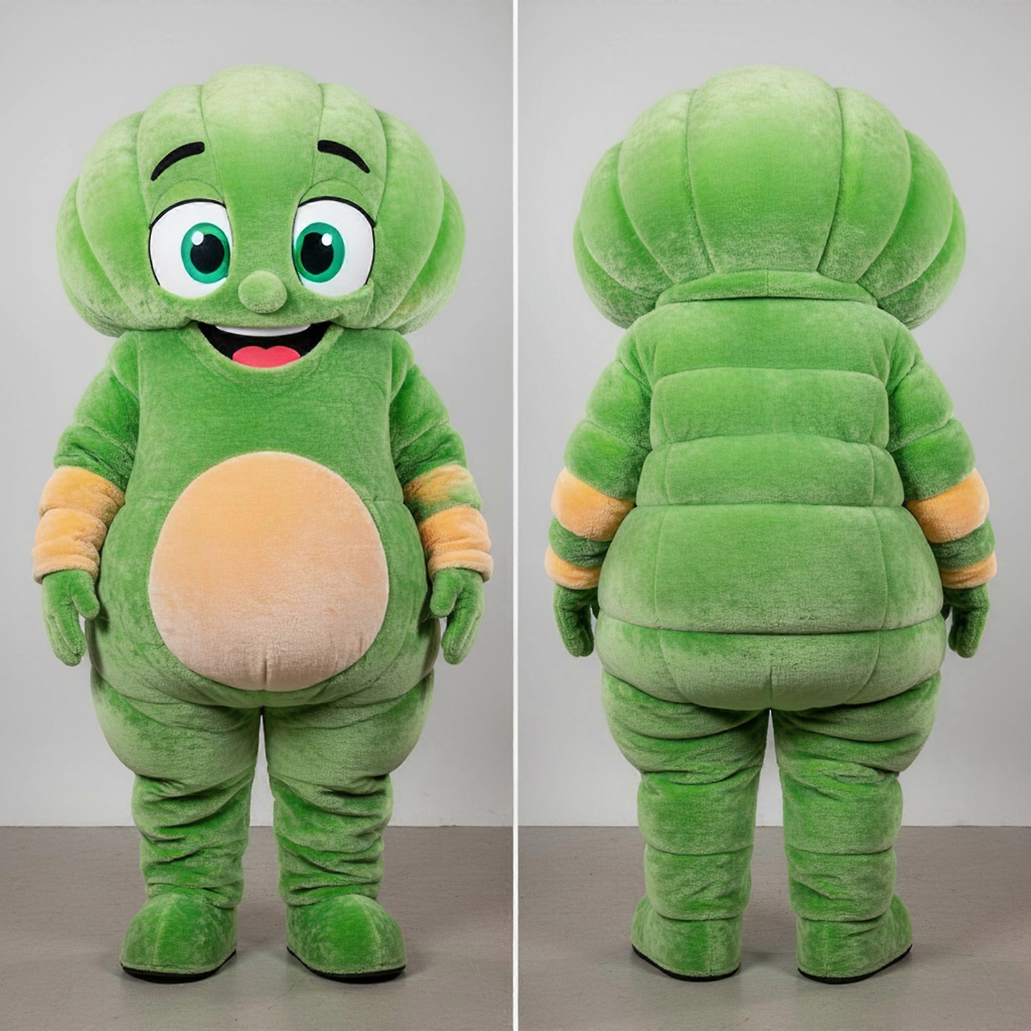 MASTICOT Sea Foam Green Clam Chowder Mascot