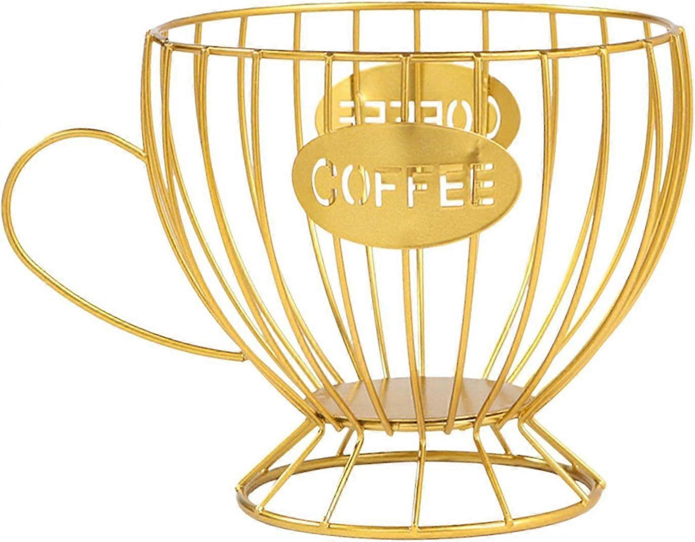 Rustproof Multipurpose Coffee Pod Holder Spacious Hollow Design