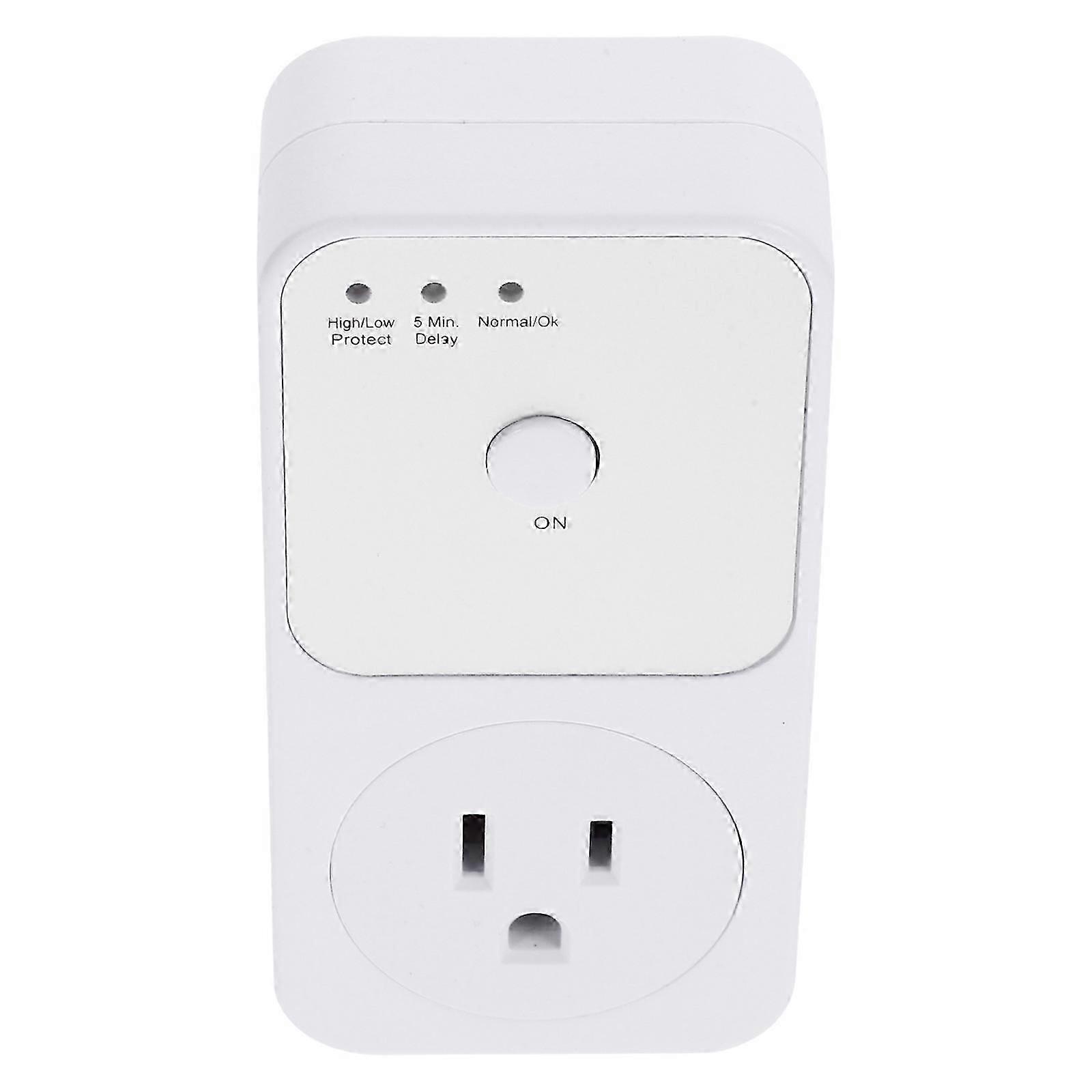 Refrigerator Protection Socket Voltage Protector Device with Single Outlet 5Pcs