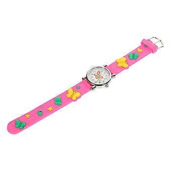 Wrist Watch for Kids Butterflies Watch for Children 3Pcs Cartoon Portable