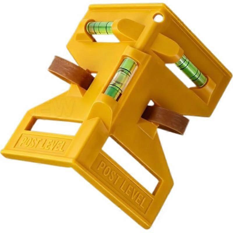 Folding Post Level Magnetic Vertical Horizontal Bubble Ruler Plastic