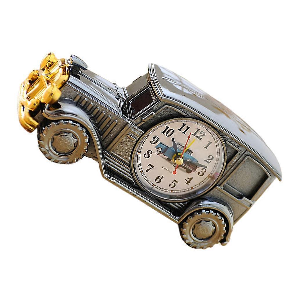 Classic Car Shape Alarm Clock for Time Display 1Pcs Desktop Bedside Clock Multi