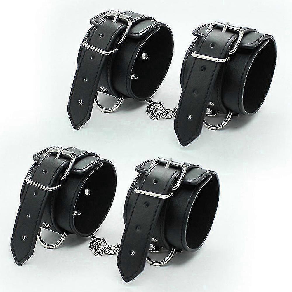 Soft Adjustable Leather Ankle Straps
