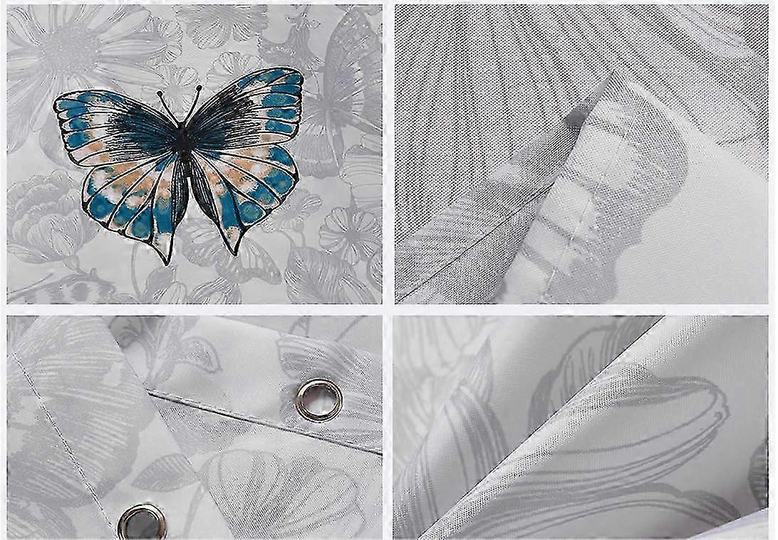 Waterproof Thick Polyester Shower Curtain