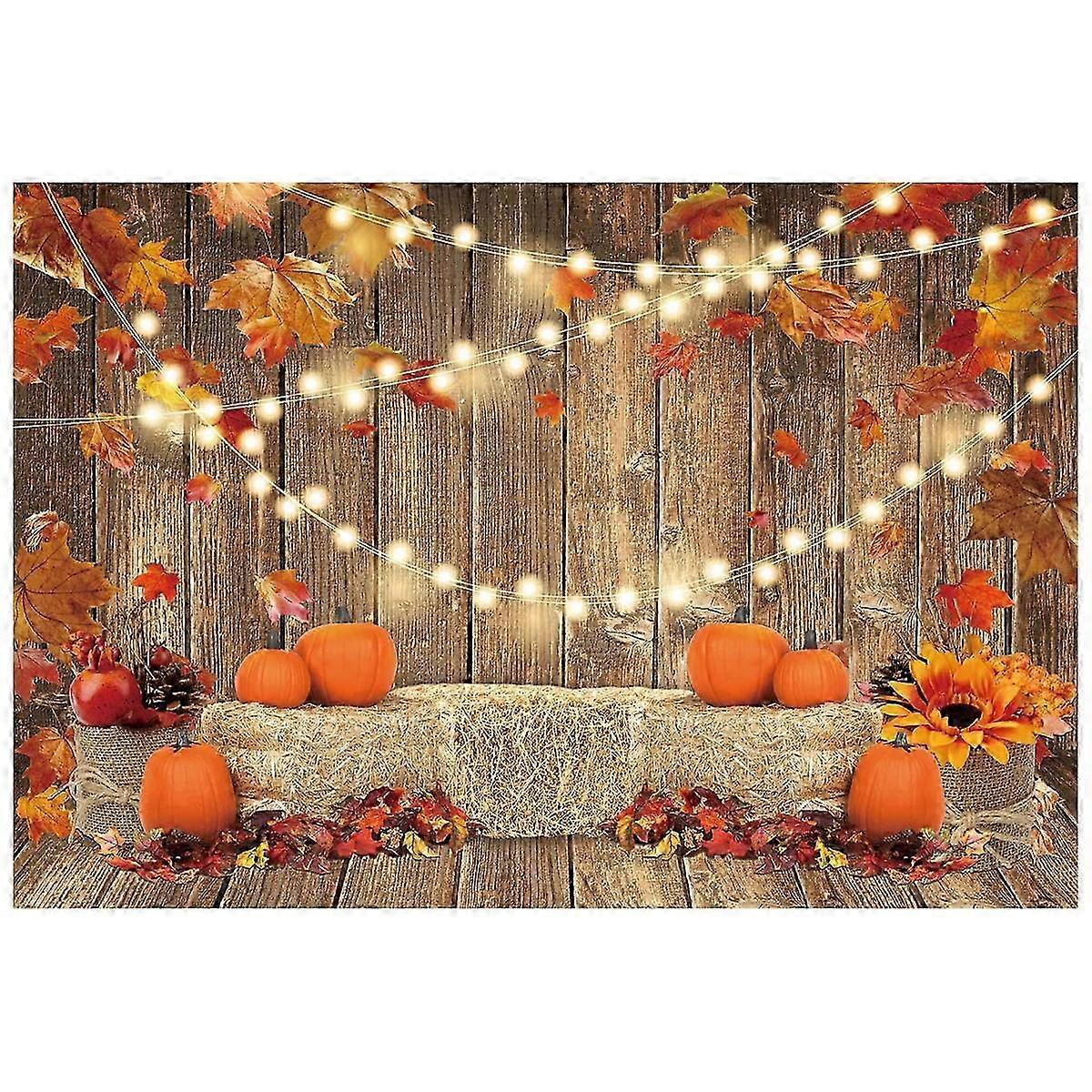 Autumn Maple Leaf Photography Backdrop