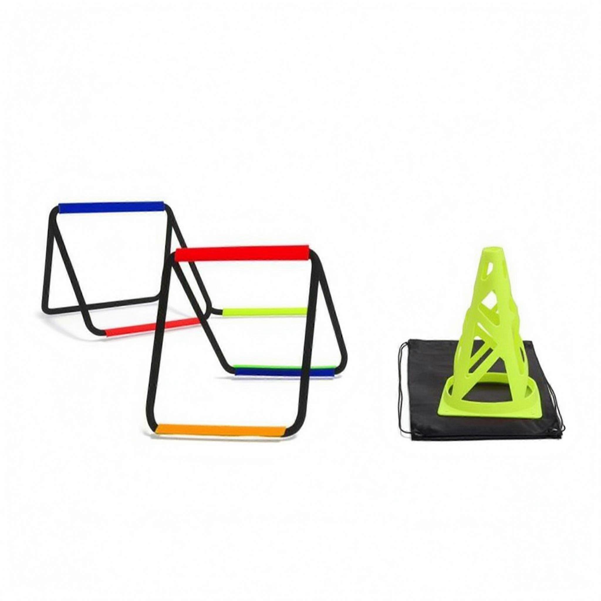 Agility Ladder Speed Cone Stackable Training Coordination Home Gym Outdoor