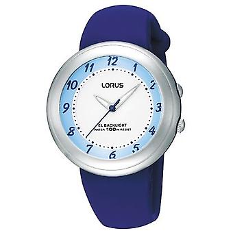 Lorus Watches Quartz Analog Child Watch with RRX23CX Rubber Bracelet