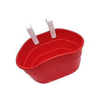 Cesta delantera para bicicleta, desmontable, impermeable y con correa, para el manillar delantero de scooters.