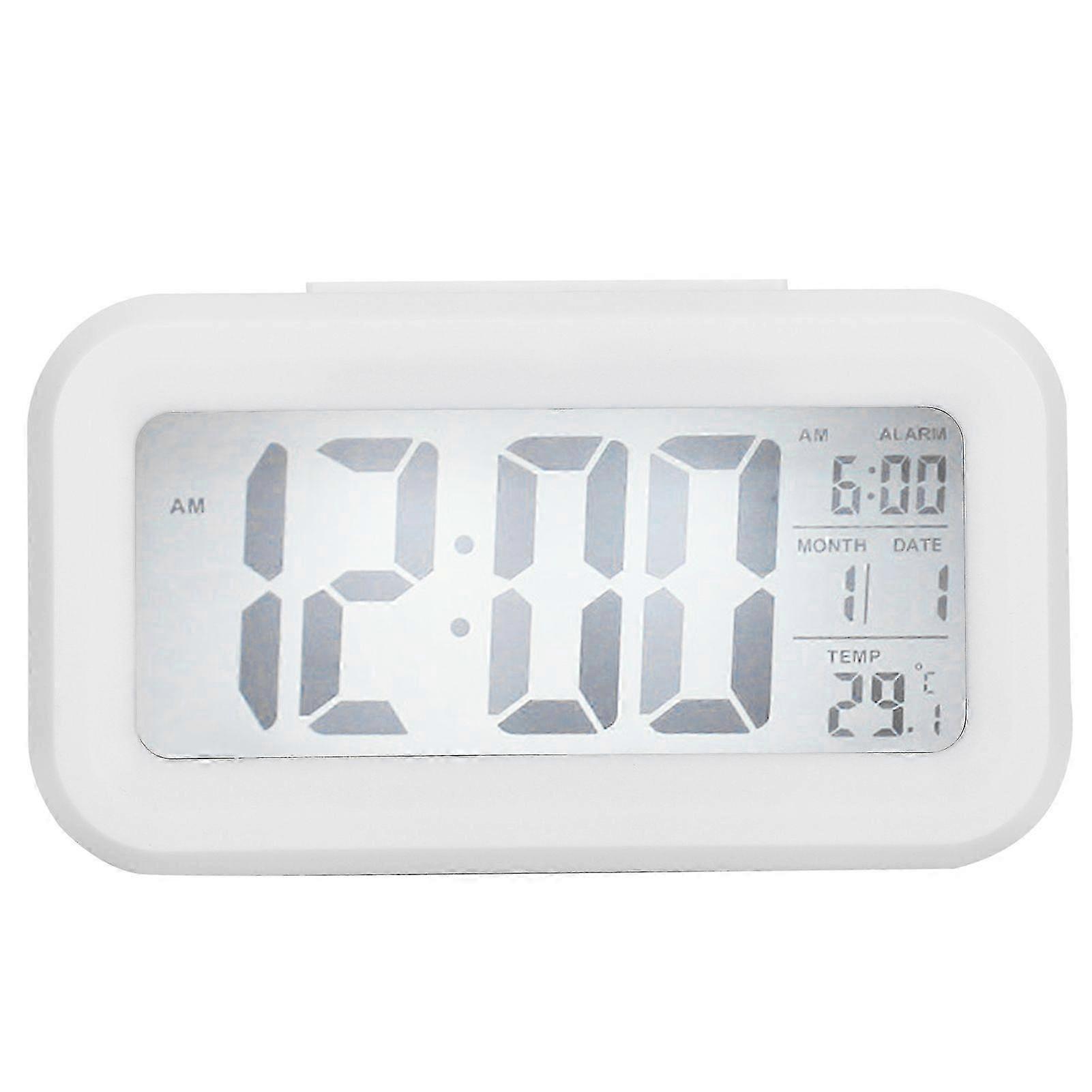 Large LCD Alarm Clock Mute Design