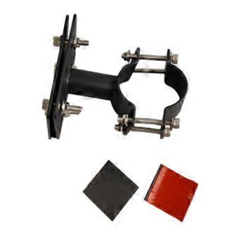 Adjustable Front Basket Support Bracket | Matte Black, Bike Basket Mounting