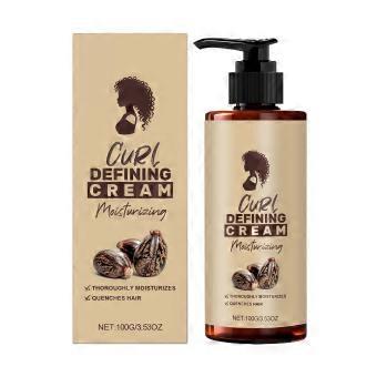 Curl Defining Cream for Wavy Hair, Anti Frizz Formula with Long Lasting Hold and Natural Flexible Finish