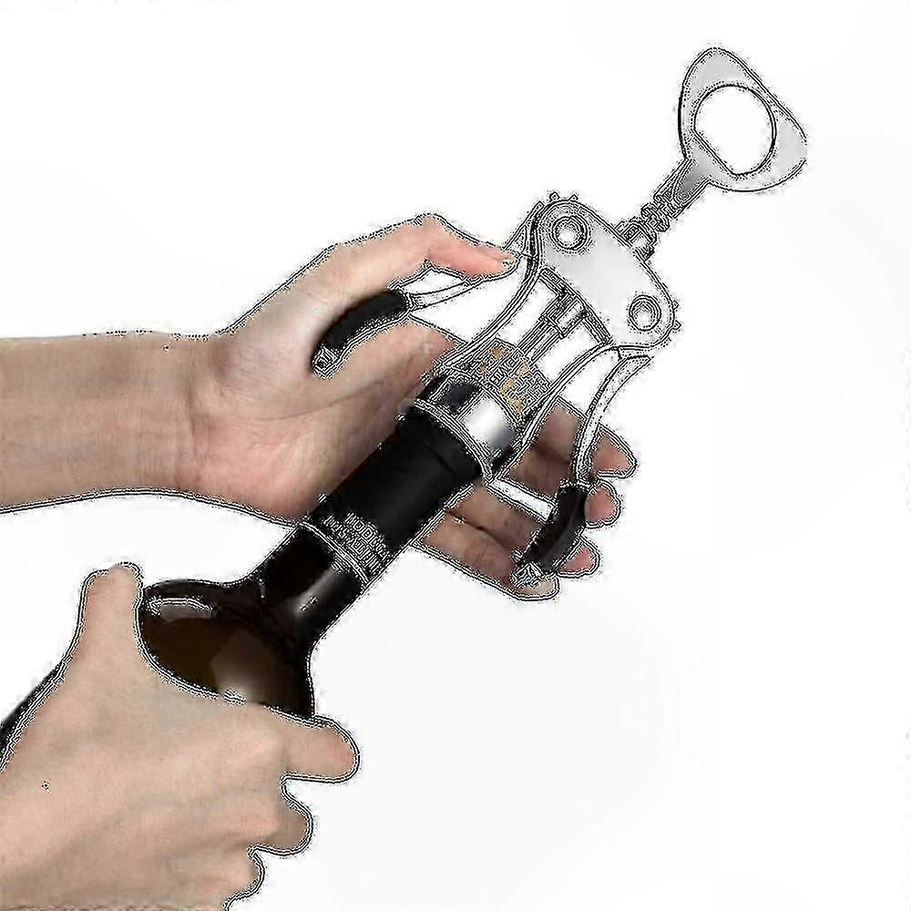 Ergonomic Wing Corkscrew Opener