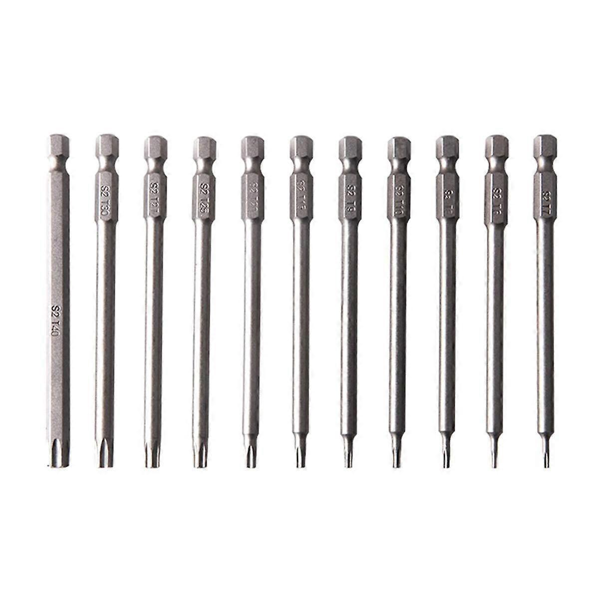 11Pcs Hex Screwdriver Set Extended Hex Handle Screwdriver Multi-Function Tool Set