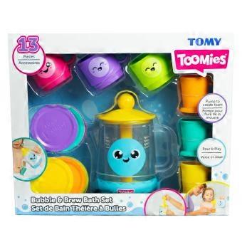 Toomies Bubble & Brew badteservis med skummande tekanna