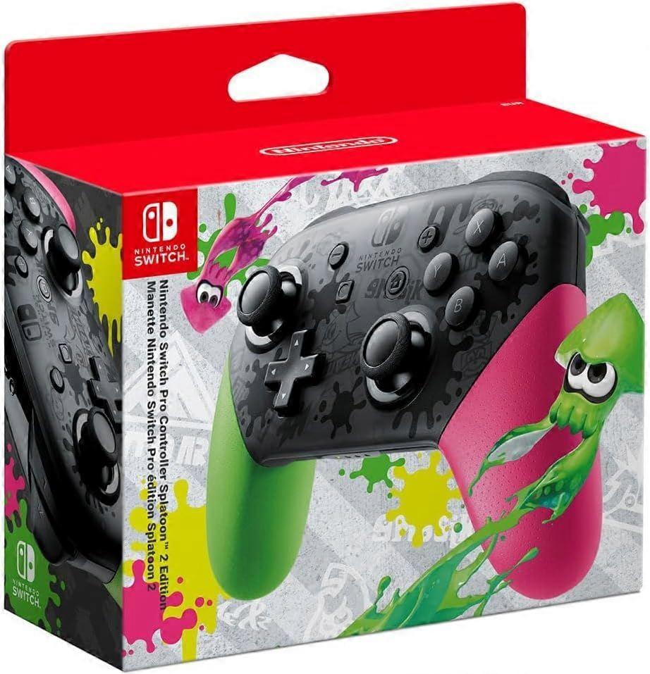 Nintendo Switch Pro Controller Splatoon 2 Edition Official Gamepad
