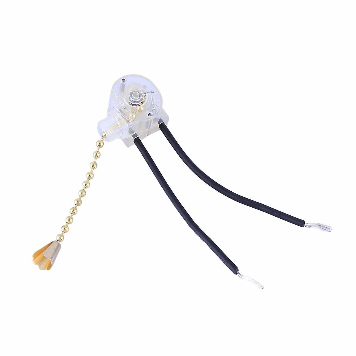 Ceiling Fan Light Lamp Replacement Switch Pull Chain 3 Lighting Accessories (Random Style)