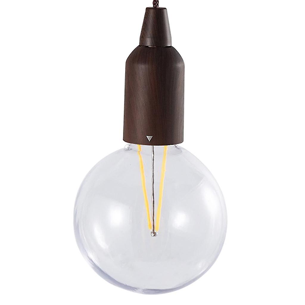 Pull Cord Light Hanging Bulb Tent Camping Lamp Battery Operated 10x20.5cm