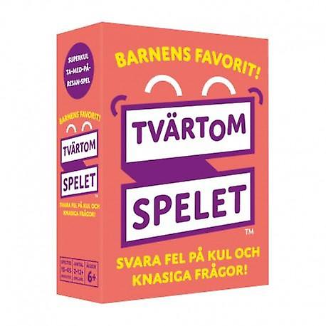 Spel Tvärtomspelet Obs Svensk text