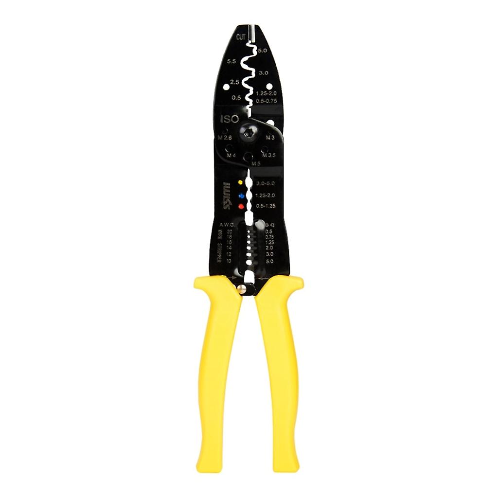 Crimping Tool Wire Cutter Stripper & Crimper Heavy Duty Wire Stripping Tool