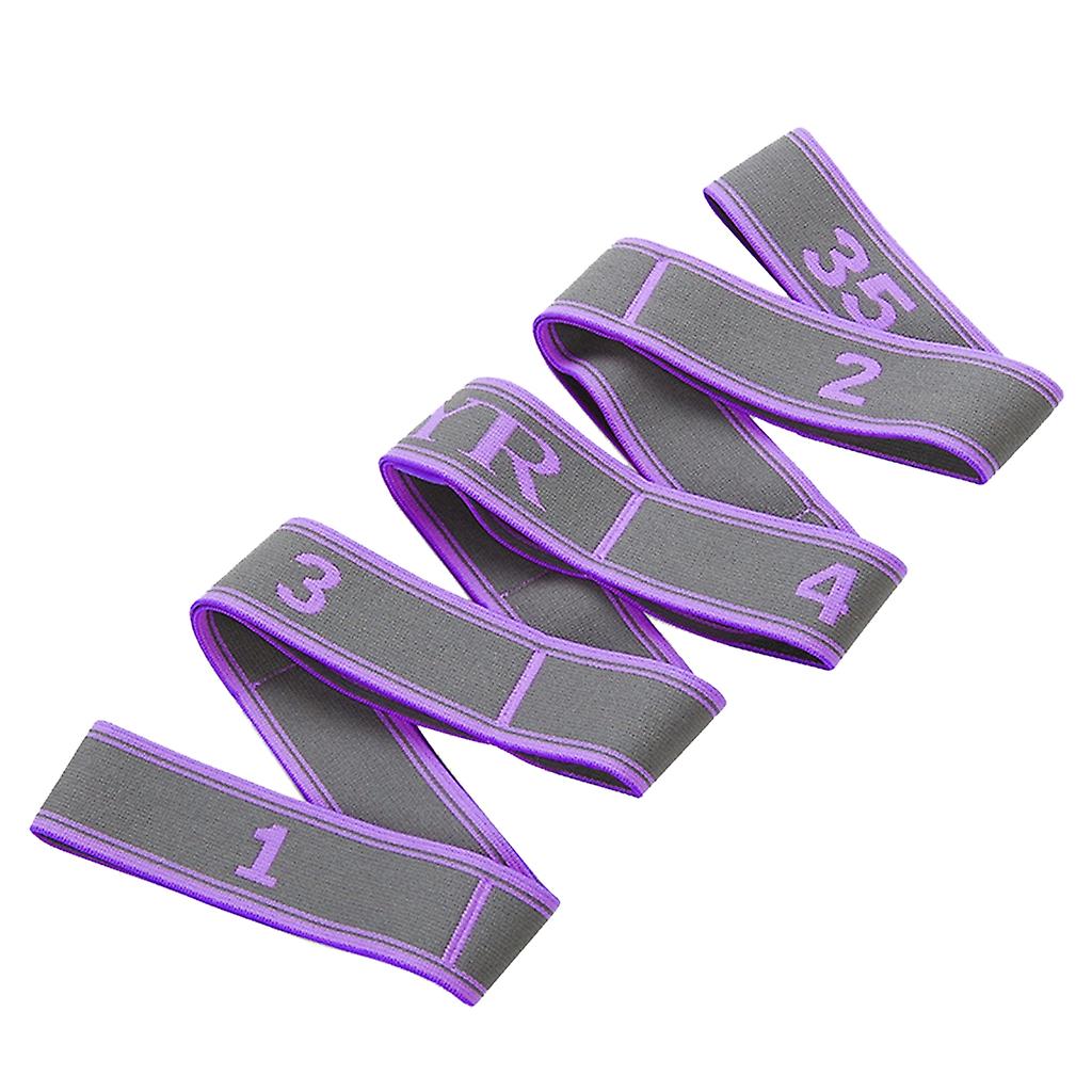 Elastic Stretching Strap with 9 Loop for Physical-Therapy Fitness Workout