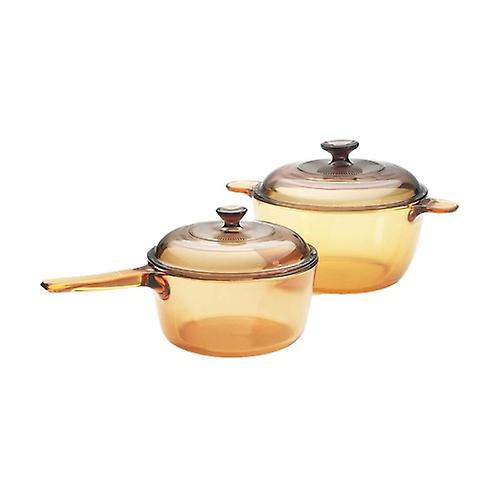 Amber set 2 pieces saucepan and pot 2 units
