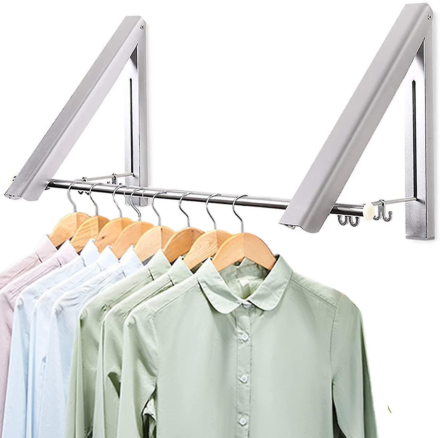 Mounted Clothes Rack Rack Folding Mounted Clothes Rack Alu