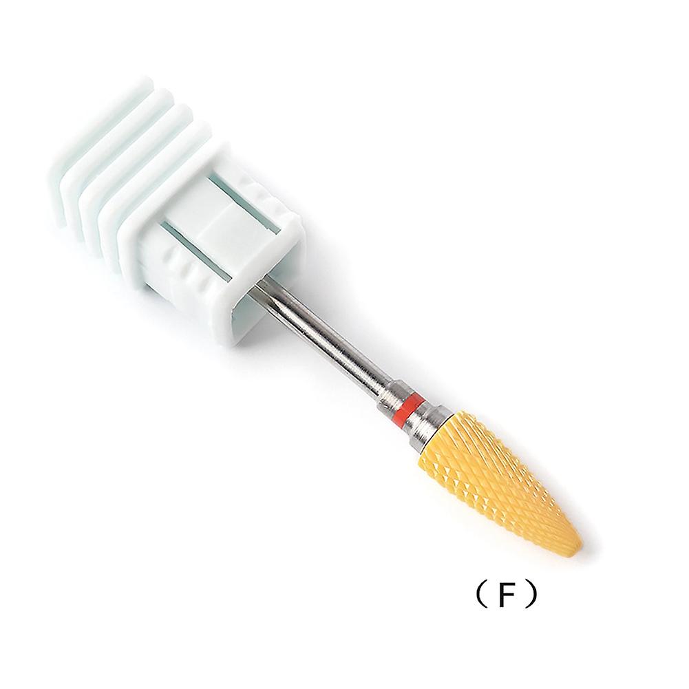 Ceramic Cylinder Shape Grinding Head Nail Drill Bit for Manicure Drills Machine