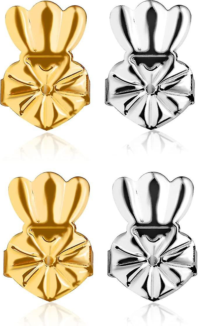 2 Pairs Of Earring Lifters, Magic Earring Lifter, Adjustable Hypoallergenic Earring Lifter