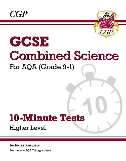 Gcse Chemistry Aqa 10minute Tests Includes Answers by CGP Books Paperback Book