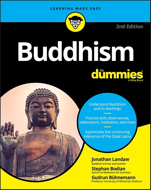 Buddhism For Dummies by Gudrun Buhnemann Paperback