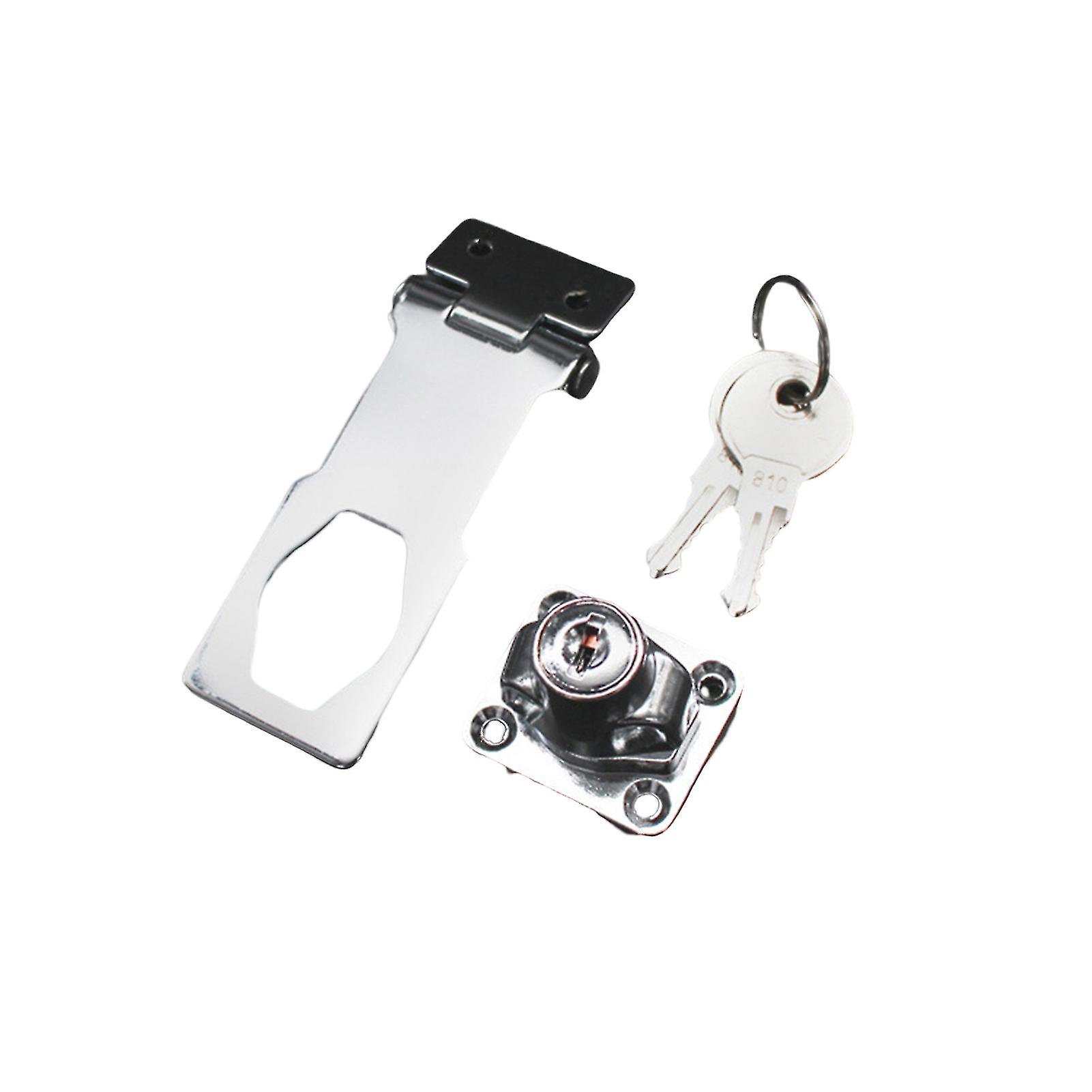1 Set Drawer Lock Protective Wear Resistance Door Locking Latch Hardware Accessories For Home