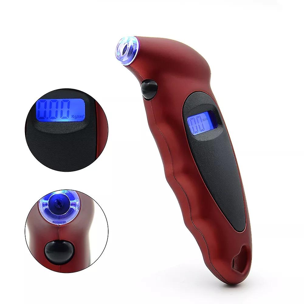 Lcd Display Digital Tire Pressure Gauge 0-150 Psi Backlight High-precision Monitoring Car Monitor Barometer Tire Pressure Gauge