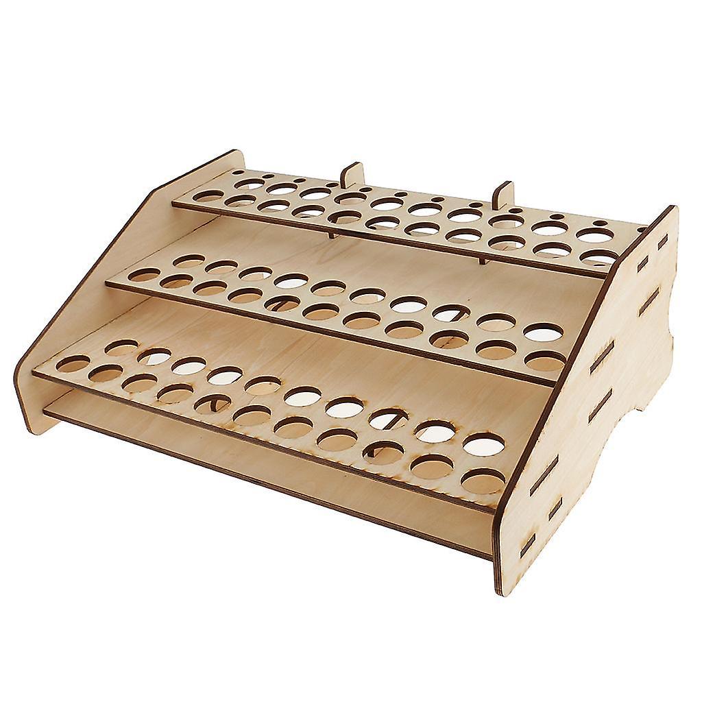 Wooden Paint Bottles Rack Modular Model Organizer Paint Storage Holder