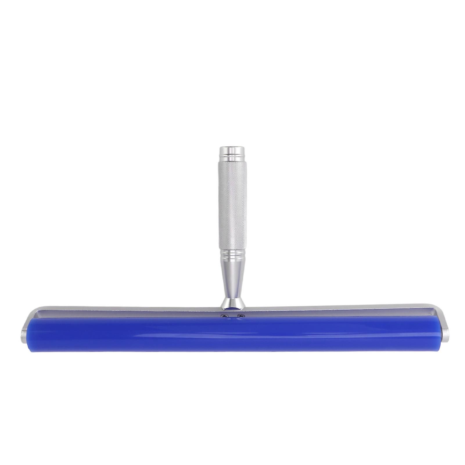 Rouleau manuel en silicone bleu pour nettoyage statique, rouleau collant pour écran, film, poussière, cheveux, faible viscosité, 25,4 cm