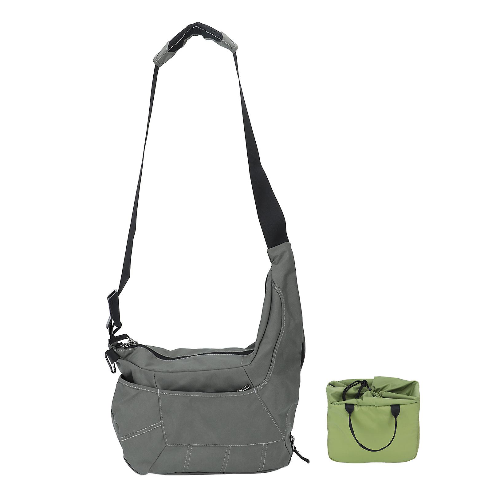 Stylish Lightweight Nylon Camera Bag with Adjustable Strap for All Genders