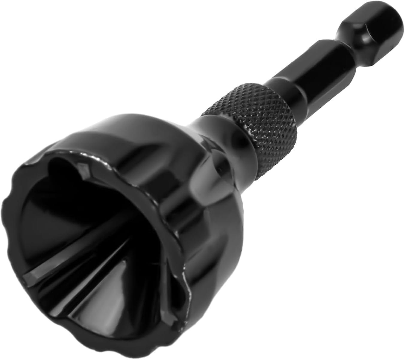 External Chamfer Tool, Remove Burr, Hex Shank External Chamfer Tool Metal Deburring Tools for Drill Bits Quickly Repairs Bolt Trimmers